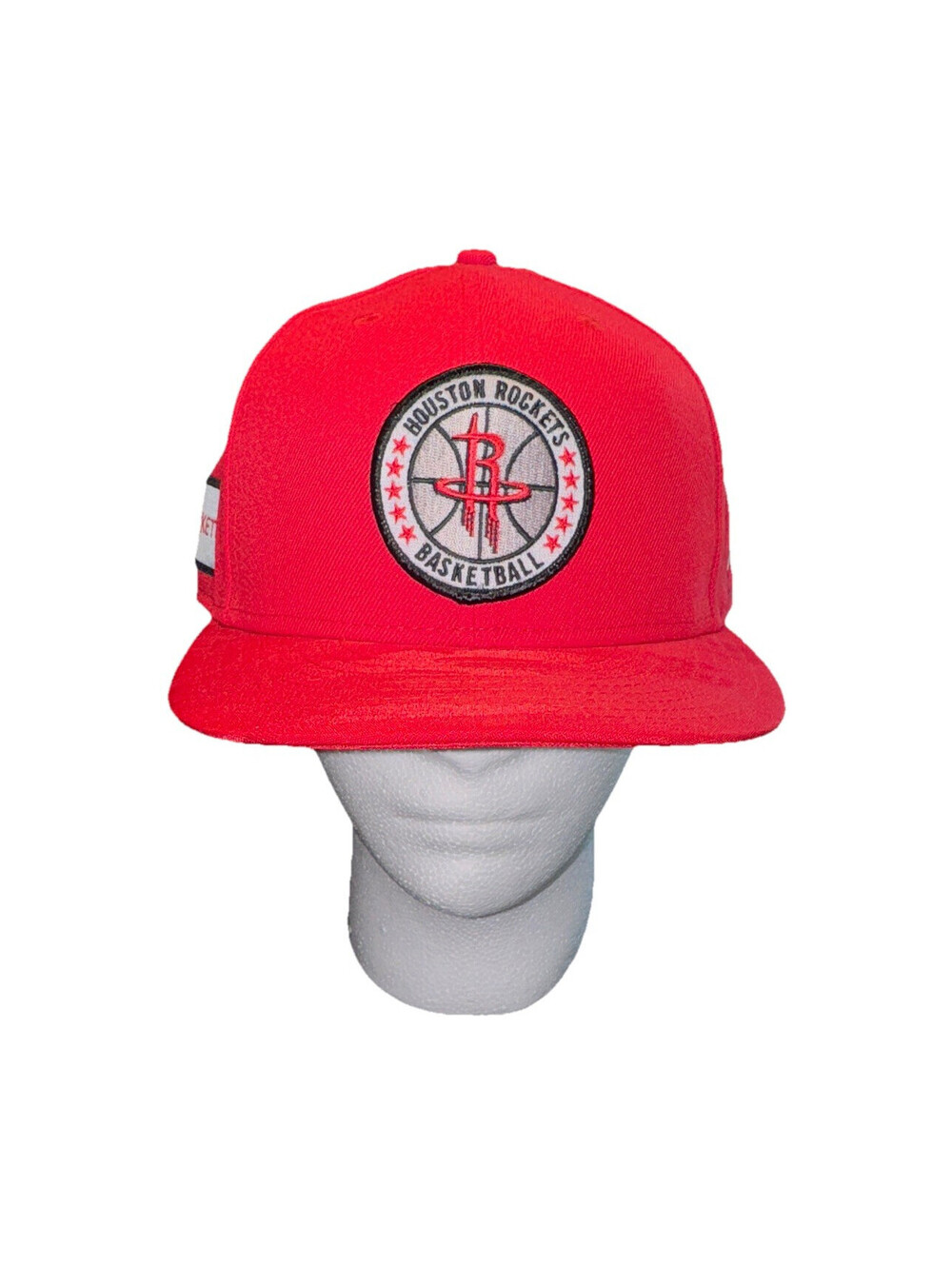 New Era Houston Rockets NBA Basketball Red Snapback Hat Cap One Size